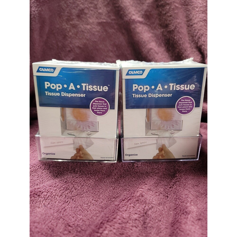 Camco Pop• A• Tissue , 2 pk Tissue dispenser for RVs & Boats .